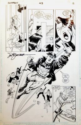 Sal Buscema, John Stanisci | Superboy 43 Pg12 By Sal Buscema | ComicArtFans Classifieds