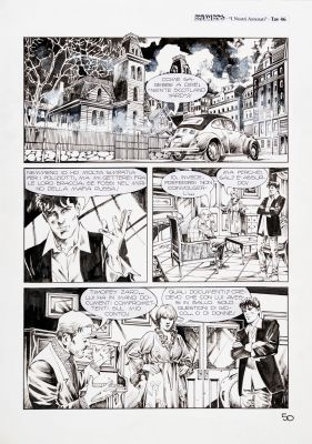 Lot 16 - Gerasi Sergio - "Dylan Dog - I nostri antenati ", anni 2010