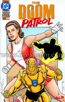 Brendon Fraim, Brian Fraim, Brendon Fraim | Doom Patrol #1 Sketch Cover! | ComicArtFans Classifieds
