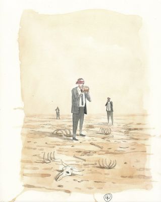 Gipi | Gipi - Illustration For "La Repubblica" #260 | ComicArtFans Classifieds
