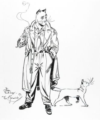 Guarnido Juanjo - "Blacksad", anni 2010 | Urania Casa d’Aste