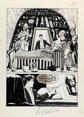 Lot 124 - Casertano Giampiero - "Dylan Dog - L‘inquilino del terzo piano", 1999
