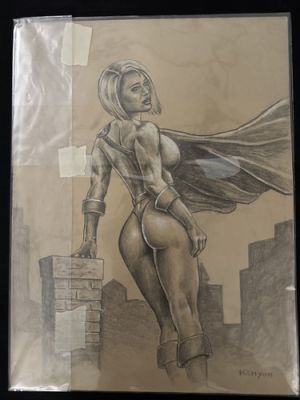 Wonder Girl 12x9 Sketch Signed By Kenyon | eBay US (Buy It Now)
