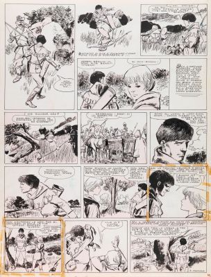 Lot 267 - Battaglia Dino - "La freccia nera", 1963 | Urania Casa d’Aste