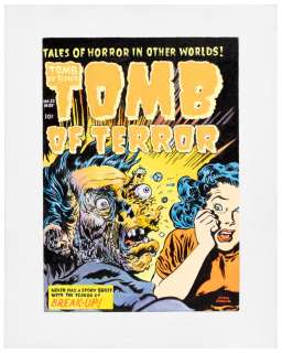 TOMB OF TERROR No. 15 Cover Recreation by CYRIL JORDAN | PBA Galleries