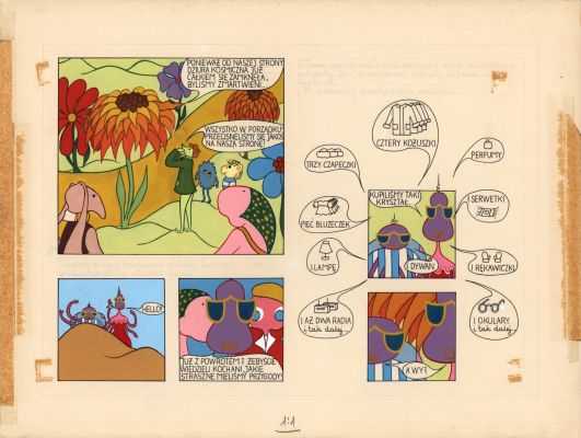 Trzynaste piórko Eufemii, ilustracja nr 50 | Galeria Komiksu