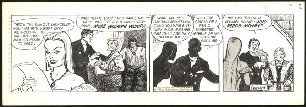 Raeburn Van Buren | Abbie an‘ Slats daily strip | Galerie Laqua