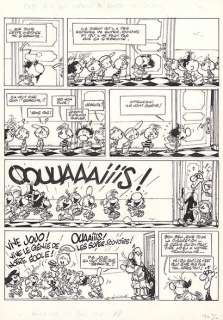 André GEERTS (1955-2... - Lot 162 - Jojo - Monsieur Je-sais-tout Encre de Chine sur papier...