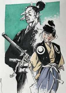 Michetz, Marc - Dessin original en couleur -  Projet pour une sérigraphie - Kogaratsu (2018) | Catawiki