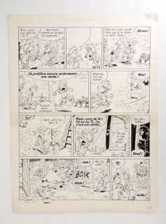 Bercovici Philippe Yann... | BERCOVICI Philippe Yann et Julie Gag en une planche Encre... | Vermot et Associés