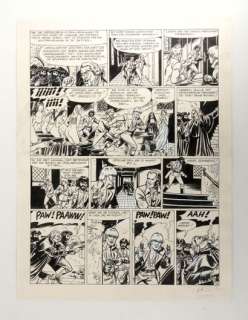 Leemans Hec Bakelandt Planche... | LEEMANS Hec Bakelandt Planche originale 75 Encre de... | Vermot et Associés