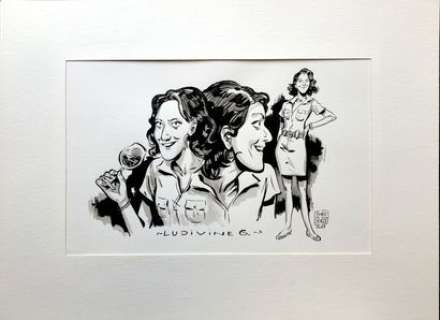 Boris GUILLOTEAU (1974), Planche originale préparatoire au… | misc / divers