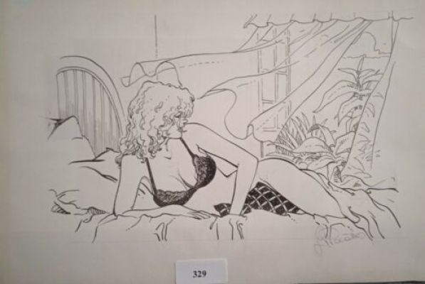 Illustrazione originale Luigi Piccatto (Dylan Dog, Magico Vento e Demian) | eBay Europe