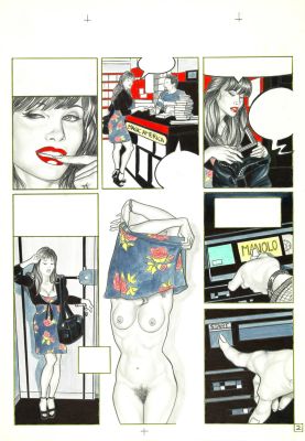 Lot 3 - Casotto Giovanna - "La bella e la star di X", anni ‘90 | Urania Casa d’Aste