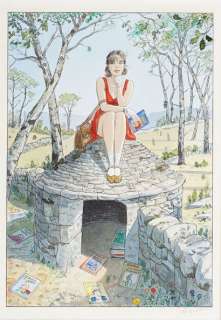 Gibrat, Jean-Pierre ... | Dessin original couleur pour l’affiche du salon de... | Stanley’s Auction