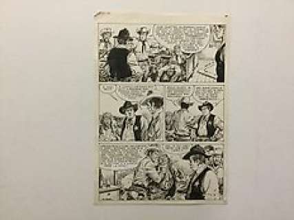 Tex (Willer) - Buzzelli - planche originale pour Tex il grande! (1987) | Catawiki