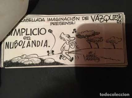 ORIGINAL MANUEL VAZQUEZ SIMPLICIO EN NUBOLANDIA