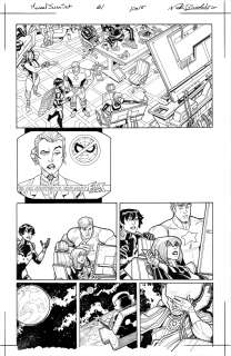 Nick Bradshaw | Marvel 2025 Swimsuit Issue pg#15 | Art by Canucks