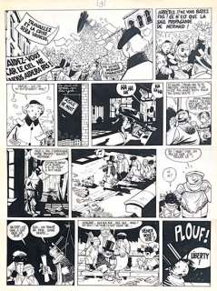 Le Gall, Frank &... | LE GALL, FRANK & YANNLes exploits de Yoyo Belle planche... | Aibo Art Auction