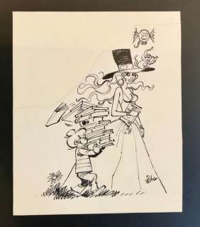 Isabelle - Illustration originale - Isabelle et Calendula par Will | Catawiki