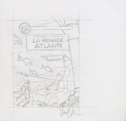 Van Dongen | Blake et Mortimer T. 31 La menace Atlante | Galerie Champaka