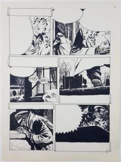 Enrique Breccia - tavola originale "Il Golem" - Page volante | Catawiki