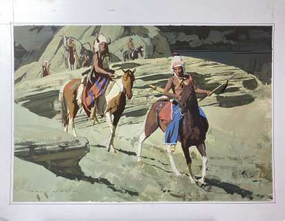 Paul Mann | Paul Mann Western Gallery Color Roughs 2004-2008 #03 | Galactic Gallery