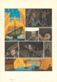 Didier CASSEGRAIN (né... - Lot 52 - Toa Bang - Le septième cercle Encres de couleur et...