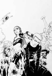 Paty Christian - Â«Kookarrru UniverseÂ». Dessin Ã  l‘encre de Chine pour la