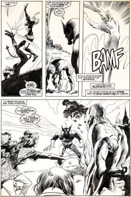 Gene Colan (Crayonné), Al Williamson (Encrage) | Gene Colan - Marvel Comics Presents #107 : Wolverine and Nightcrawler - Page 8 | 2DGalleries