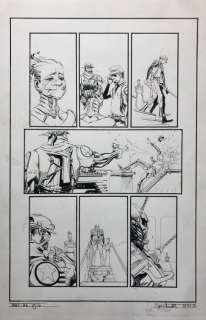 The Wake - Ink on paper - Page d’origine p.16 - (2013) | Catawiki