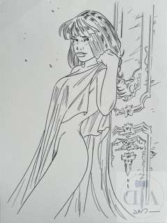 Jim/Une nuit a Rome. Dessin original illustrant Marie.… | Dagoty