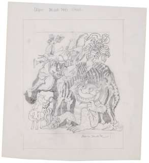 MAURICE SENDAK (1928-2012) - Learning Is a Wild Thing, Brooklyn Children‘s Museum poster design