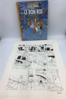 Marchand, Bruno  - Planche originale (p.50) + album - Little Nemo T.1 - Le Bon Roi - (1994) | Catawiki