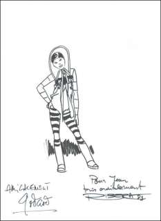 Ribera. Dessin dédicacé Le vagabond des limbes | BDEnchères