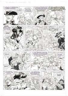 Mitton, Jean-Yves - Originele pagina (p.6) - Schipbreukelingen 1 (Les survivants de l’Atlantique 1) - Het geheim van Kermadec (1992) | Catawiki