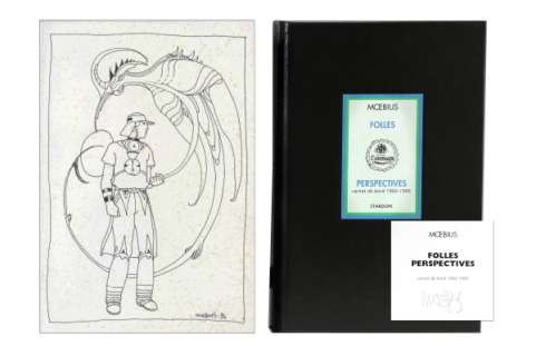 Moebius | Illustration Ã  l’encre de Chine. L’artiste est un… | Banque Dessinée