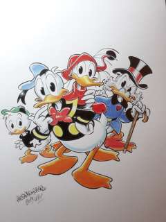 Donald Duck - Ducks from Duckburg (Paperi da Paperopoli) -Donald, Picsou, etc. - Page volante - Umpublié - (2019/2019) | Catawiki