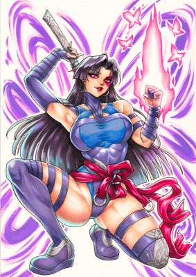 Cheyenne Ouano | Psylocke Marvel Rivals A4 | Raremarq (Buy It Now)
