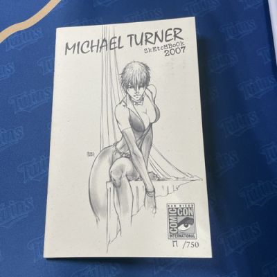 MICHAEL TURNER SKETCHBOOK ~ 2007 SDCC EXCLUSIVE LIMITED 17/750 | eBay US (Buy It Now)