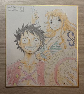 Eisaku Inoue | Luffy and Nami | 2DGalleries
