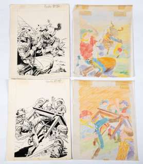 [Hondo] [Bande Dessinee] Rémy... | [HONDO] [BANDE DESSINEE] Rémy BORDELET (1931 - 2003). Ensemble... | misc / divers