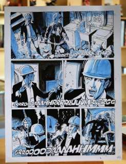 Dylan Dog #393 - Bruno Brindisi - Tavola originale "Casca il mondo"  - Page volante - (2019) | Catawiki