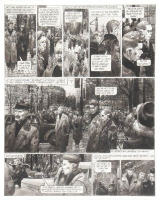 Lot 1410 - [Comics]. Matena, Dick (1943-2026). (De avonden. Vol.4, p.10). | misc / divers