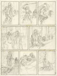 Auclair Claude (1943-1990) Celui-Là... | AUCLAIR Claude (1943-1990) Celui-là - Celui qui achève Crayonné... | Tessier Sarrou