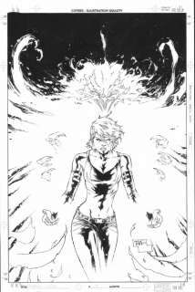 Billy Tan - X-men: emperor vulcan #4 cover - very hot marvel girl - 2008 signed