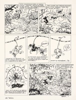 Batem, Yann (Scénariste) | 1989 - Le Marsupilami : le Pollen du Monte Urticando | 2DGalleries