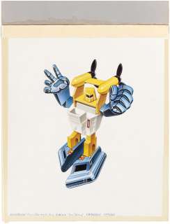 TRANSFORMERS: GENERATION 2 (1993) - SEASPRAY CARD ORIGINAL ART. | Hake’s