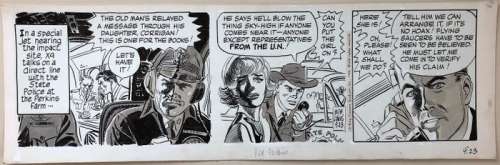 Bob Lubbers Agent X9 Corrigan - Daily Strip 23.09.1966 - Autre - (1966) | Catawiki