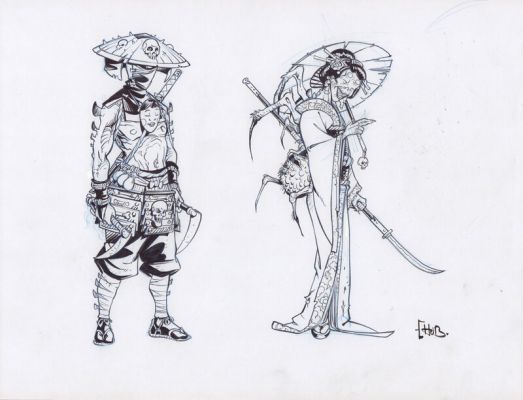 Hub | Dessin Original OKKO Les Onis | 2DGalleries